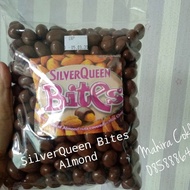 coklat Silverqueen bites almond 1kg