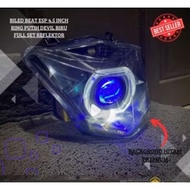 HEADLIGHT BEAT ESP/STREET ECO BILLED PROJECTOR 4.5INC SET REFLECTOR