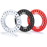 RCLIONS 4pcs Aluminium 2.2inch RC Beadlock Wheel Rim Cincin Pengganti untuk Kereta RC Crawler 1/10 d