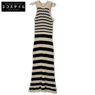 McAfee 白色棉質鏤空美式袖長連身裙，36 碼 [二手]