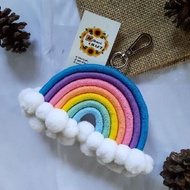 Bagcharm rainbow clouds stacked 7