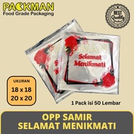 OPP PLASTIC SAMIR ENJOY - RICE BOX COVER 18x18 20x20
