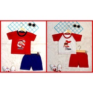 Ekslusif V&amp;Z Kids - Setelan Baju Kemerdekaan/17 Agustus Baju Anak