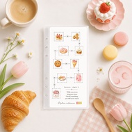 Sweet Chapters Savings Collection $1,830 | 6pcs A6 Transparent Cash Envelopes | Reusable Cash Stuffi