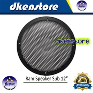 Ram Speaker Subwoofer 12 inch Besi Tutup spiker sub 12inch