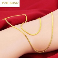 Emas 916 lelong Chain Jewellery Necklace Women Rantai Leher Emas 916 Lelong Emas Bangkok Cop 916