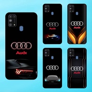 Audi automobile brand black border Samsung M31 phone case