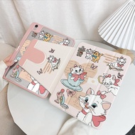 เคสiPadหมุน 360° Air5 Air6 Gen11 ที่ใส่ปากกา Marie Cat case iPad Gen10 Air5/4 Gen9/8 10.2 Air6/7 13 