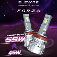 Promo Elevate Forza LED HB3 Hb4 9005 9006 6000K 55W LED Headlamp / LED Foglamp / Lowbeam Highbeam He