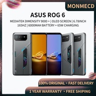 ASUS ROG 6 Phone Dimensity 9000+ Handphone 165Hz 12+256GB 6000mAh + 65W Charger Android Gaming Phone Original Smartphone