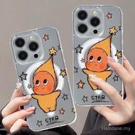 Phone Phone Case Suitable for iPhone Magnetic Style Stars Suitable for iPhone17promax Magnetic 14 15
