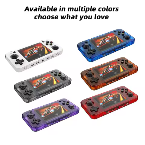 R36H Retro Handheld Game Console 20000+ Games Support 10+ Emulators Linux Double System 3.5 Inch IPS