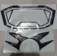 Emblem timbul Honda Sonic 150R stiker honda sonic 150 segitiga sonic speedometer sonic