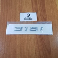 Emblem Number Letter 318I bmw E36 E46 E90 F30 E30 Etc Luggage Position
