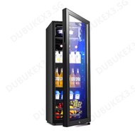 Home Fridge Office Mini Fridge Hotel Tea Beverage Red Wine Display Cabinets dubukex3.sg