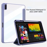 สำหรับ Huawei MatePad 10.4 2022 Pro 10.8 11เคส2021 DBY-W09พร้อมฝาครอบที่ใส่ดินสอ Huawei แม่เหล็ก Mat