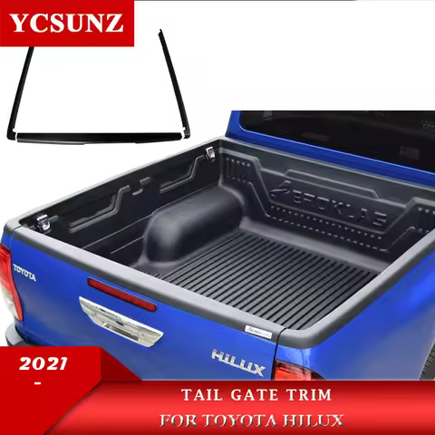 Textured Black Rail Guard Over Rail Load Bed Liner For Toyota hilux 2021 4x4 Double Cabin Car Access