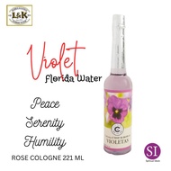 L & K Florida Water Violet Peace Serenity and Humility