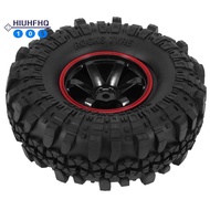 110MM 1.9 Inch Rim Tyre Wheel Tire for 1/10 RC Rock Crawler SCX10 D90 TRX4