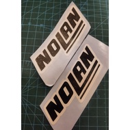 Nolan vinly decal sticker oracal germany
