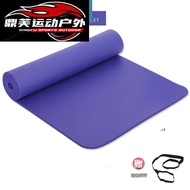 ST/🥏Mulan Travel Oversized Double Widened2Rice Yoga Mat Thickening15mmChildren's Dance Mat Gymnastic Mat S61S