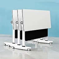 Snaweo Folding Conference Room Table, 1/3pcs Mobile Training Table with 360°Silent Wheels, Storage S
