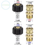 M22 Quick Connect Adapter High Universality Fitment For Easy Hose Connection
