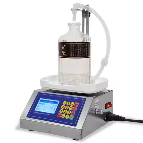 10ml-3000ml Electronic Automatic Quantitative Weighing Diaphragm Pump Filling Machine Scale Liquid F