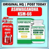 ASHWAGANDHA KSM-66 ASWAGANDHA KSM-66 ORIGINAL HQ READY STOCK + FREEGIFT