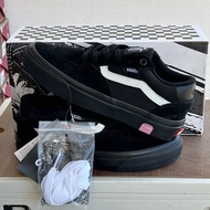 Ready Stock Vans Rowan Pro Skate Boarding Black Low-Top Casual Sneakers