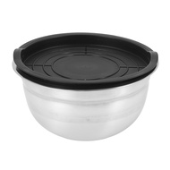[qua]-5 Pcs Mixing BowlStainless Steel Stackable Salad Bowl with Airtight LidServing Bowl for Kitche