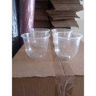 hp - Plastic Cup 10 U Oz 8gr Oval /Pudding/Es Jelly/Agar -Agar/Ice Cream Fruit Salad/ Convex Model/D