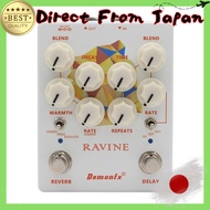 Demonfx RAVINE Delay & Reverb / Delay Reverb Guitar Effects Pedal