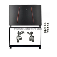 New Laptop Case For GE75 GE75VR Raider MS-17E1 MS-17E2 MS-17E9 LCD Back Cover Front Bezel Hinges Scr