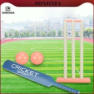 SONONIA Kids Cricket Set Holiday Games Backyard Cricket Set for Yard Holiday Sports