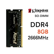 แรมโน๊ตบุ๊ค DDR4 Notebook Kingston HyperX FURY DDR4 RAM 8GB 16GB PC4 2400Mhz 2666Mhz 3200Mhz SODIMM 