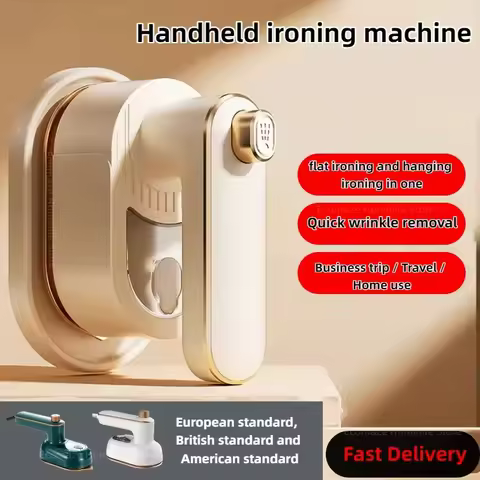 2-in-1 Handheld Steam Iron Garment Steamer Ironing Machine TravelPortable Ironing Machine Garment Ir