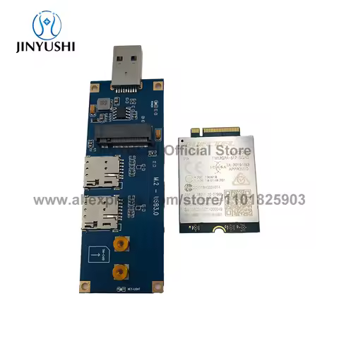 New Original Quectel EM12-G LTE-A wireless module high speed M2M 600M/s With USB 3.0 adapter M.2 Cat