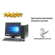 HP Prodesk 800 G1 sff computer set  ( Intel Core i5 4th processor with 17 inch LCD Monitor )