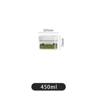 JustLiving 450ml/1.1L/1.7L/2.3L Airtight Dry Food Container Jar Canister Transparent Storage Kitchen