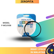 ready stock JJC A+ F-MCUV58 Multi-coated MC UV Ultra Slim Lens Filter 58mmfor Camera DSLR Lens (Japa