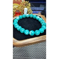 Natural Zebra Amazonite bracelet