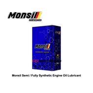 Monsil Semi Fully Synthetic Engine Oil Lubricant 10W40 5W30 5W40 0W30 5W50 0W40 0W20