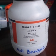 [HCM] Benzoic acid C7H6O2 tinh khiết chai khối lượng 250g C6H5COOH axit benzoic
