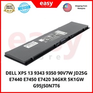 Del LATITUDE E7440 E7450 E7420 34GKR 5K1GW G95J5  LAPTOP BATTERY REPLACEMENT