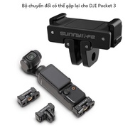 DJI Pocket 3 Có Thể Gập Lại Bộ Chuyển Đổi Phát Hành Nhanh Gắn Camera Hành Động Gậy Chụp Hình Selfie