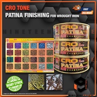 CRO.TONE PATINA FINISHING FOR WROUGHT IRON (P60 P61 P62 P63 P64 P65 P66 P67 P68 P69 P70 P71 P72 P103