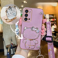case Samsung A14 5G 4G A22 5G A32 5G A53 5G A54 5G A42 M42 Straight edge electroplated makeup mirror