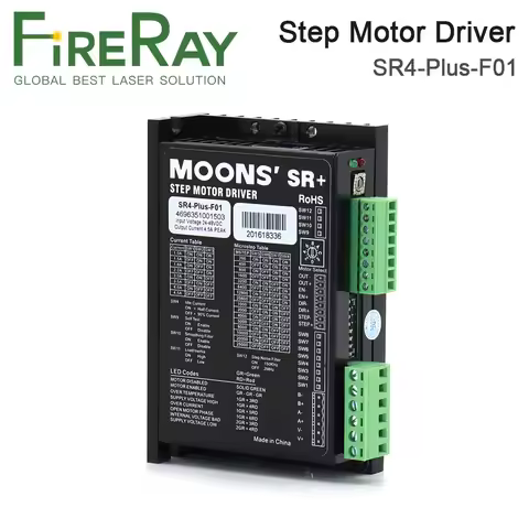 FireRay MOONS Stepper Motor Driver SR4H SR8H 3SR8H SR4-Plus-F01 SR8-JQ SR8-Plus-F-AW01 3SR8-L01 for 