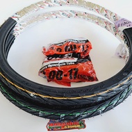 ยางนอก+ยางใน ลายไฟ 45/90-17 จำนวน1คู่ เกาะถนนได้ดี ใช้งานได้นาน